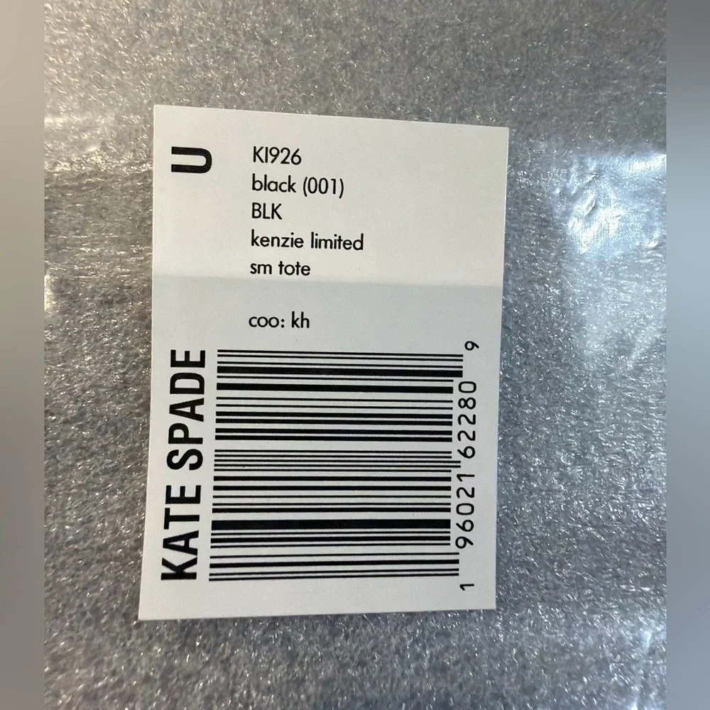 Kate Spade New York KENZIE LIMITED EDITION SMALL TOTE Black,‎ New
